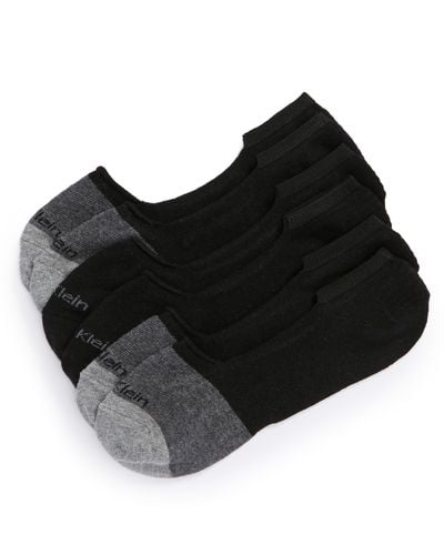 Calvin Klein 3-pack No-show Socks - Black