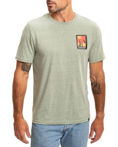Threads For Thought Saguaro Triblend Graphic T-shirt - Green