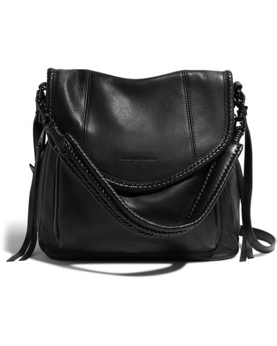 Aimee Kestenberg All For Love Convertible Leather Shoulder Bag - Black