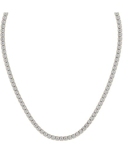 Jennifer Fisher 18k Gold Lab-created Diamond Necklace - 17.83 Ctw - Metallic