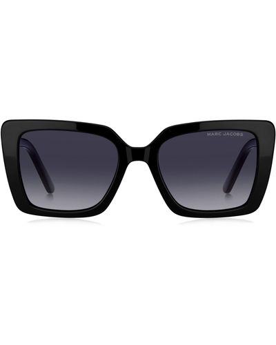 Marc Jacobs 52mm Gradient Square Sunglasses - Blue