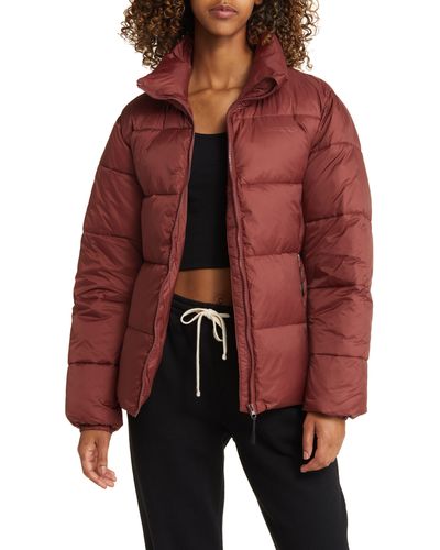 iets frans... Puffer Jacket - Red