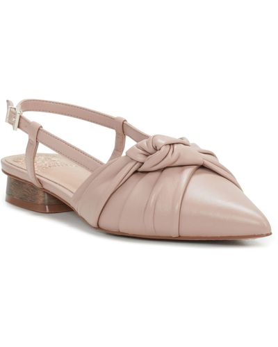 Vince Camuto Jyle Slingback Pointed Toe Flat - Pink