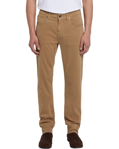 7 For All Mankind Slimmy Luxe Performance Plus Slim Fit Pants - Natural