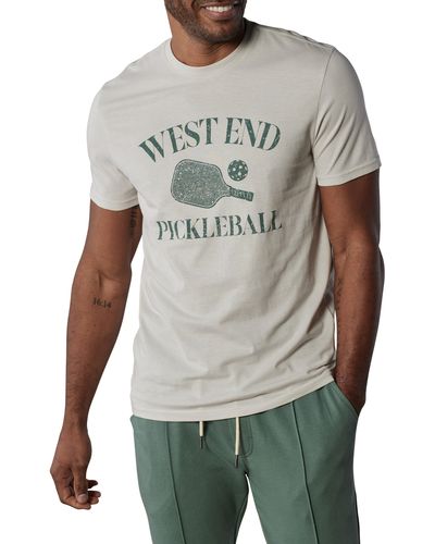 The Normal Brand West End Pickleball Graphic T-shirt - Gray