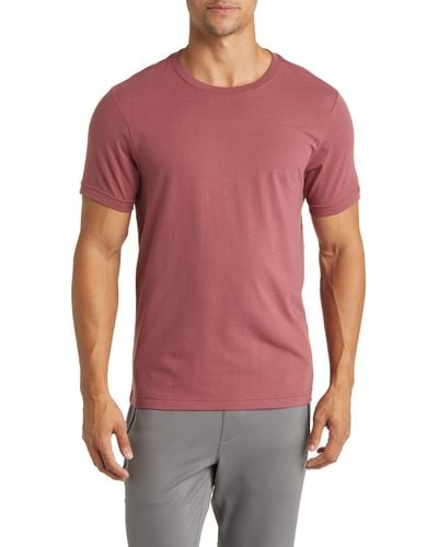Rhone Element Organic Cotton Blend T-shirt - Pink