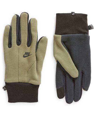 Nike Tech Fleece 2.0 Touchscreen Gloves - Green