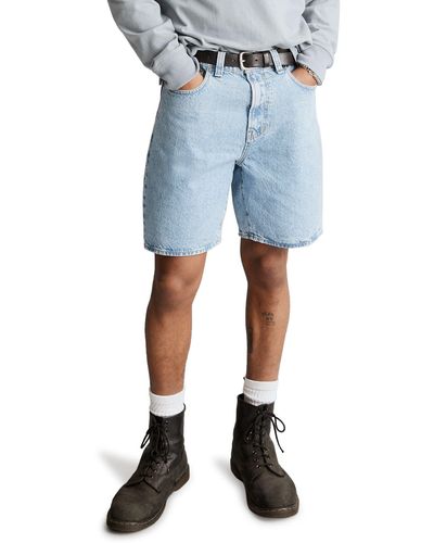 Madewell 8-inch Denim Shorts - Blue