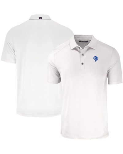Cutter & Buck Los Angeles Rams Throwback Big & Tall Forge Eco Stretch Recycled Polo At Nordstrom - White