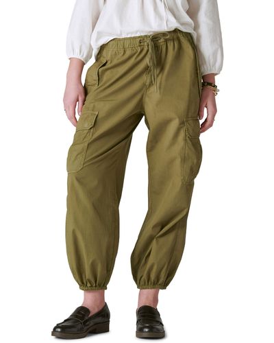 Lucky Brand Parachute Cargo Pants - Green