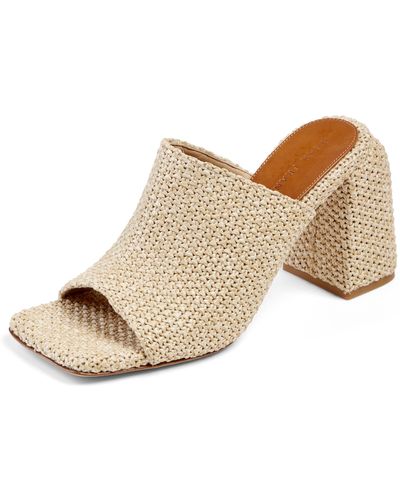 Dear Frances Deri Slide Sandal - Natural