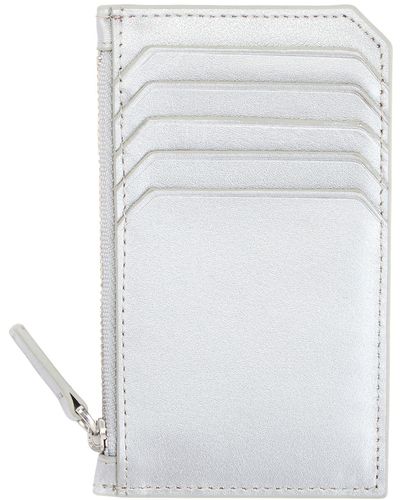 ROYCE New York Personalized Card Case - White