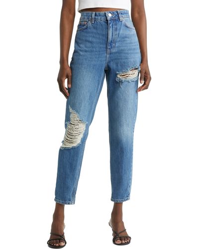 TOPSHOP Mom Jeans for Women - Up to 72% off | Lyst