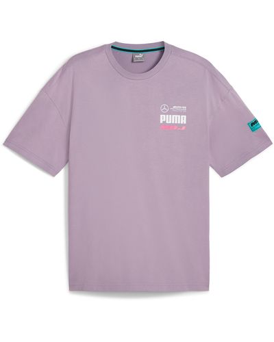 PUMA Mad Dog Jones X Mercedes-amg F1 Cotton Graphic T-shirt - Purple