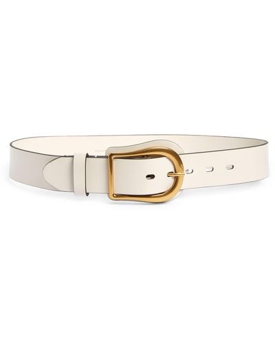 Zimmermann Wide Leather Belt - Metallic