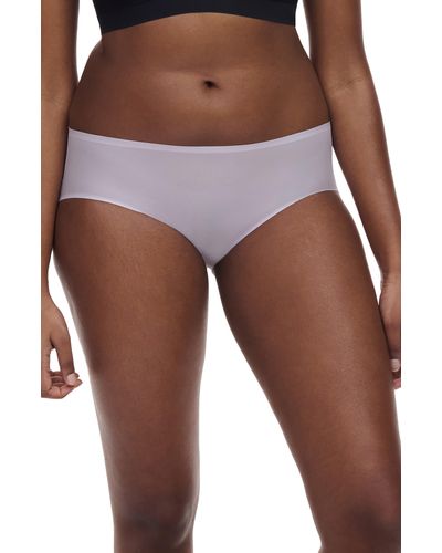 Chantelle Soft Stretch Seamless Hipster Panties - Brown