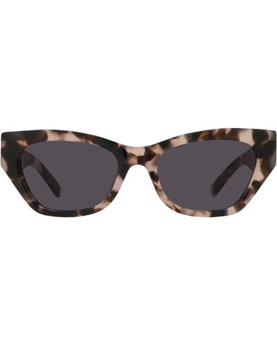 Givenchy 4g 55mm Cat Eye Sunglasses - Black