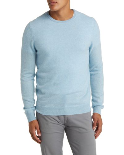 Nordstrom Cashmere Crewneck Sweater - Blue