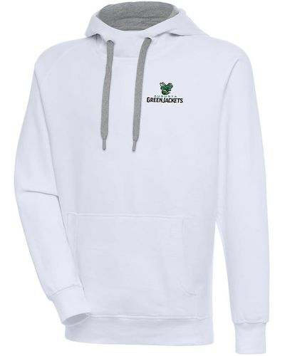 Antigua Augusta Greenjackets Victory Pullover Hoodie At Nordstrom - Blue