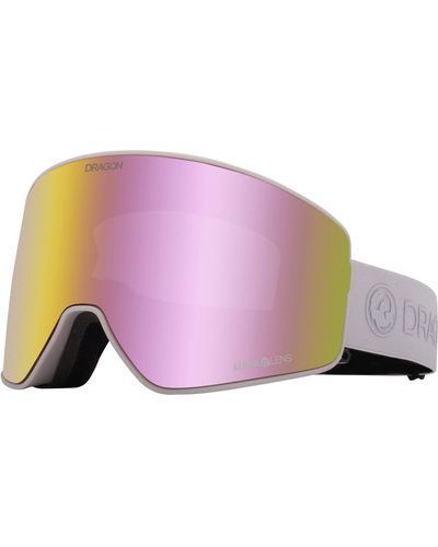 Dragon Pxv2 62mm Snow goggles With Bonus Lens - Pink