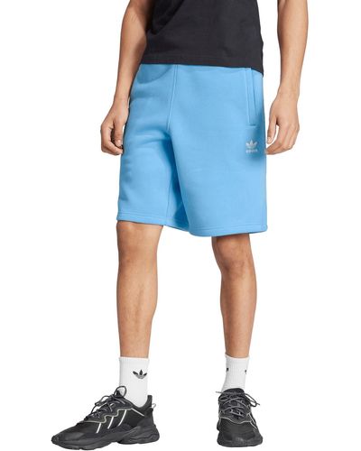 adidas Originals Trefoil Essentials Sweat Shorts - Blue