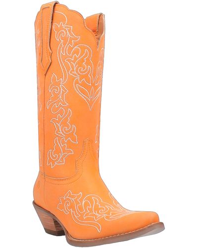 Dingo Flirty N' Fun Western Boot - Orange