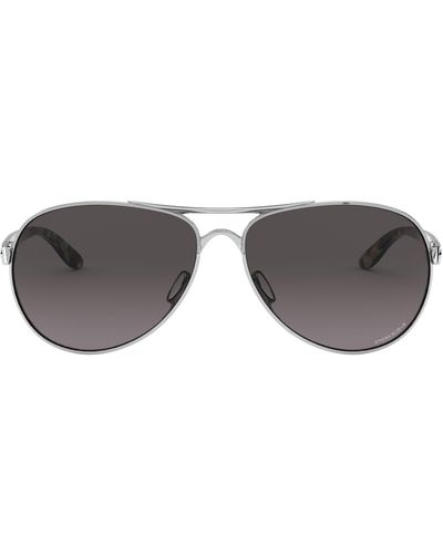 Oakley Feedback 59mm Prizmtm Aviator Sunglasses - Gray