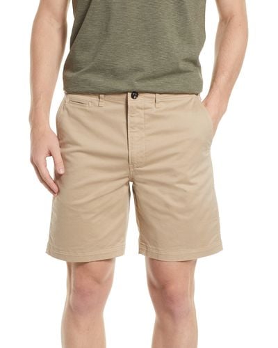 Billy Reid Cotton Blend Chino Shorts - Natural