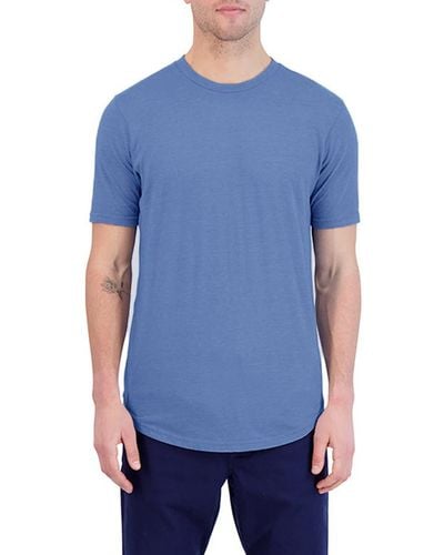 Goodlife Scallop Crew T-shirt - Blue