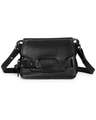Proenza Schouler Small Beacon Leather Crossbody Bag - Black