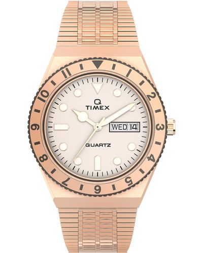 Timex Timex Q Bracelet Watch - Natural