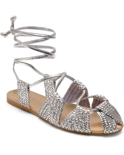 Free People Sunny Gilly Sandal - White