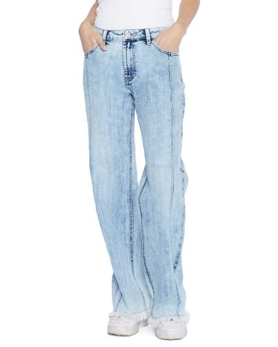 Wash Lab Denim Wash Lab Blessed Relaxed Fit Jeans - Blue