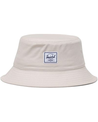 Herschel Supply Co. Twill Bucket Hat - White