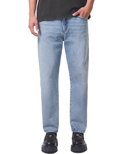 Agolde Curtis Relaxed Tapered Jeans - Blue