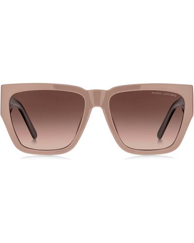 Marc Jacobs 57mm Gradient Square Sunglasses - Multicolor