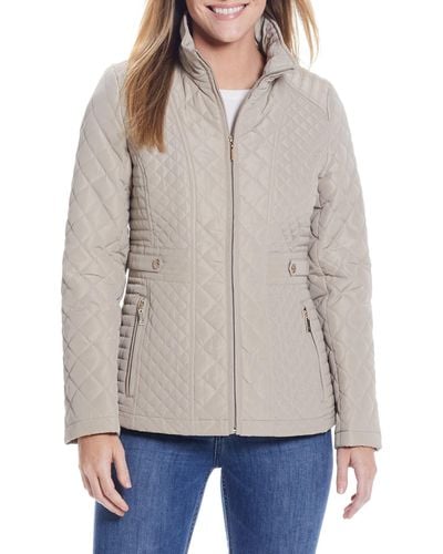 Gallery Quilted Jacket - Gray