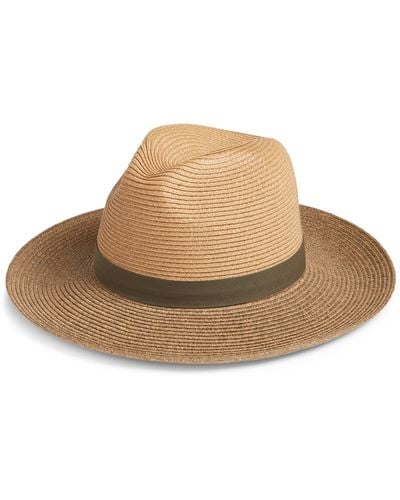 Nordstrom Packable Braided Paper Straw Panama Hat - Natural