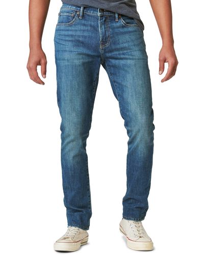 Lucky Brand 411 Athletic Tapered Leg Jeans - Blue