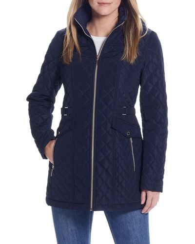 Gallery Quilted Jacket - Blue