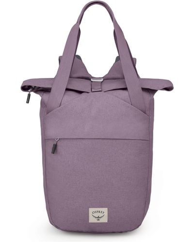 Osprey Arcane Recycled Polyester Hybrid Tote Pack - Purple