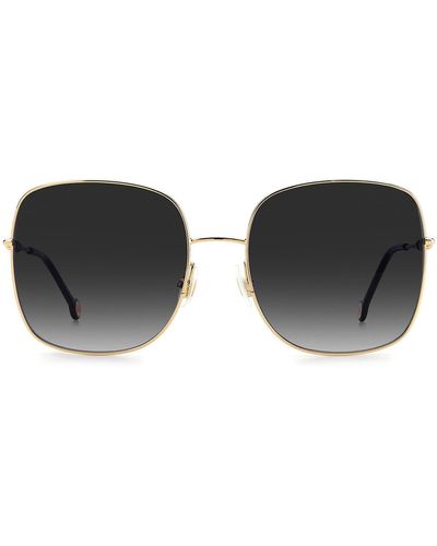 Carolina Herrera Square Sunglasses - Black