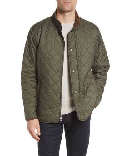 Mens quilted car outlet coat