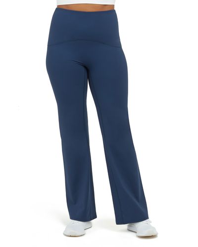 Spanx Booty Boost Yoga Pants - Blue