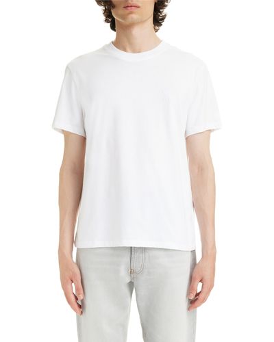 Ami Paris Ami De Coeur Cotton Logo T-shirt - White