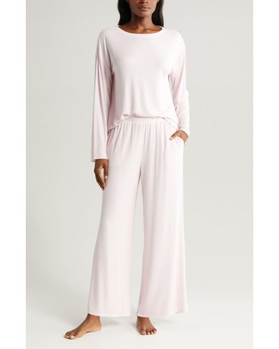 Nordstrom Moonlight Eco Long Sleeve Pajamas - Pink