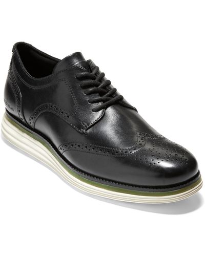 Cole Haan Original Grand Energy Meridian Short Wingtip Derby - Black