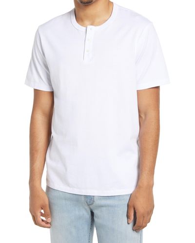 AG Jeans Bryce Henley T-shirt - White