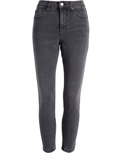 TOPSHOP Jamie High Waist Skinny Jeans - Gray