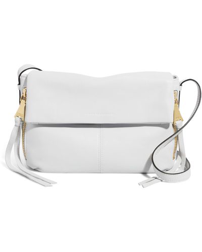 Aimee Kestenberg Bali Leather Crossbody Bag - White